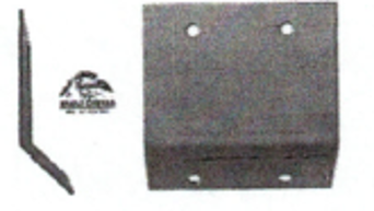 Block Long Angled Double Bow Bracket