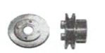 Pulley V-Belt Taper Lock 3 1/2"