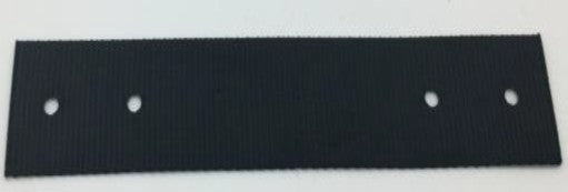 Shroud Strap Black Size: W/44 x L/240mm Thickness is 1.6mm 2 Hole